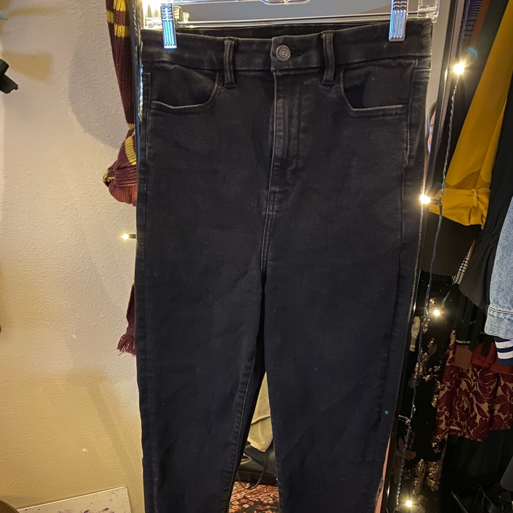 American Eagle 🦅 | Next Level Stretch Black Jeans